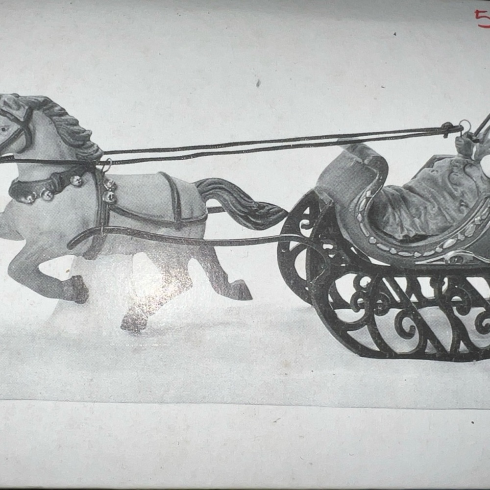 Festive Sleigh Ride Figurine - Picture 8 of 9